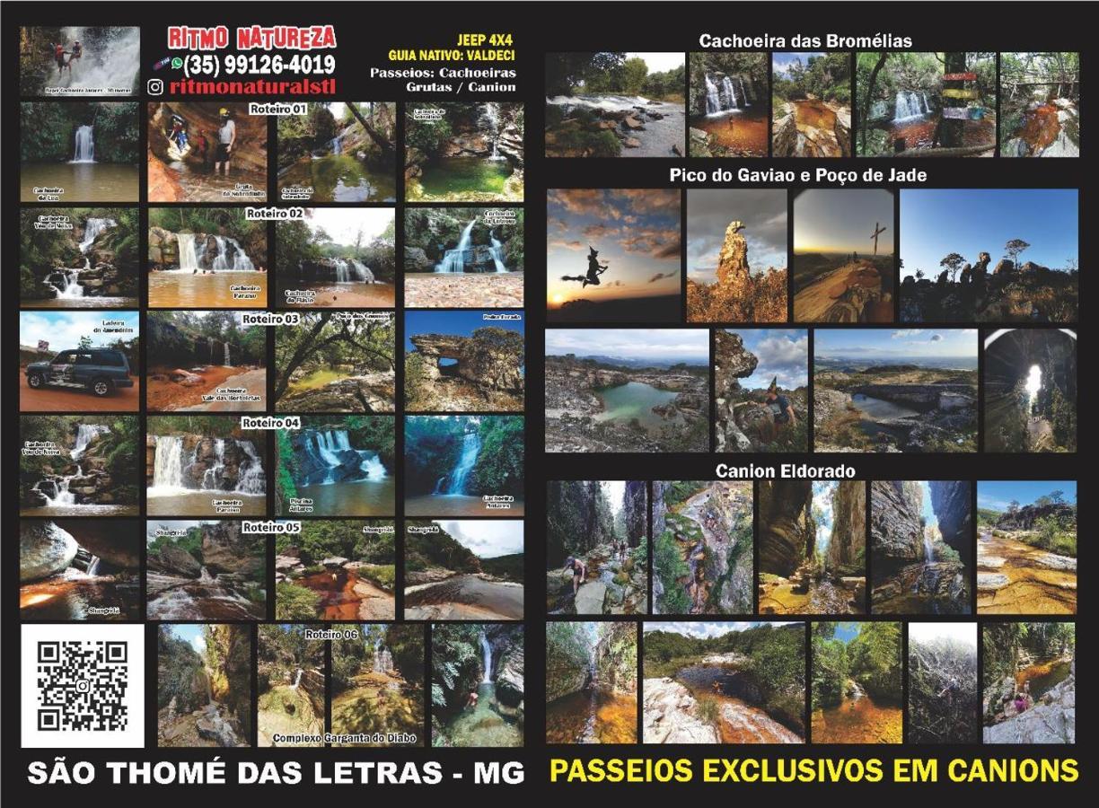 Pousada Ritmo Natureza São Tomé das Letras Exterior foto